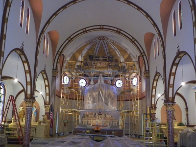 Church Renovation During