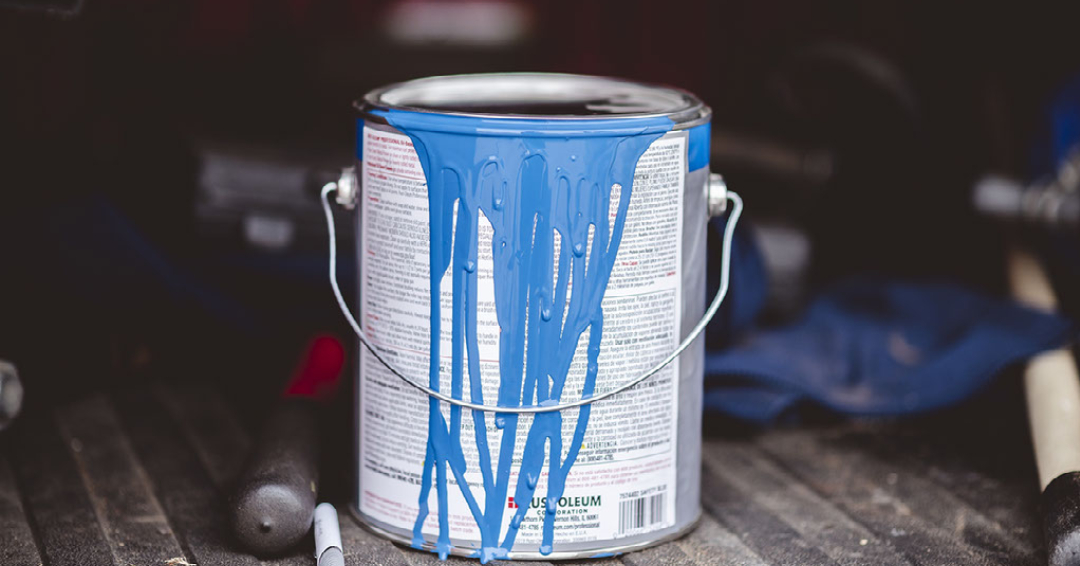 Blue Paint Shortage